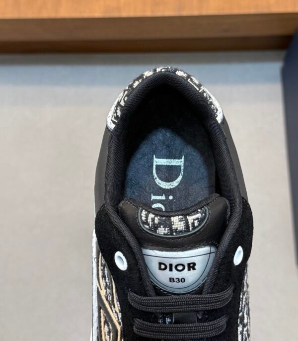 DXR CD Oblique Jacquard Trainers – Black