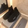 BLNCG Sock-Style Trainers with Sculpted Sole - Black