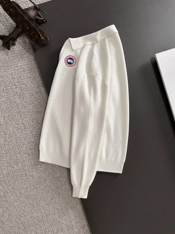 CG Half-Zip Knit Jumper - White