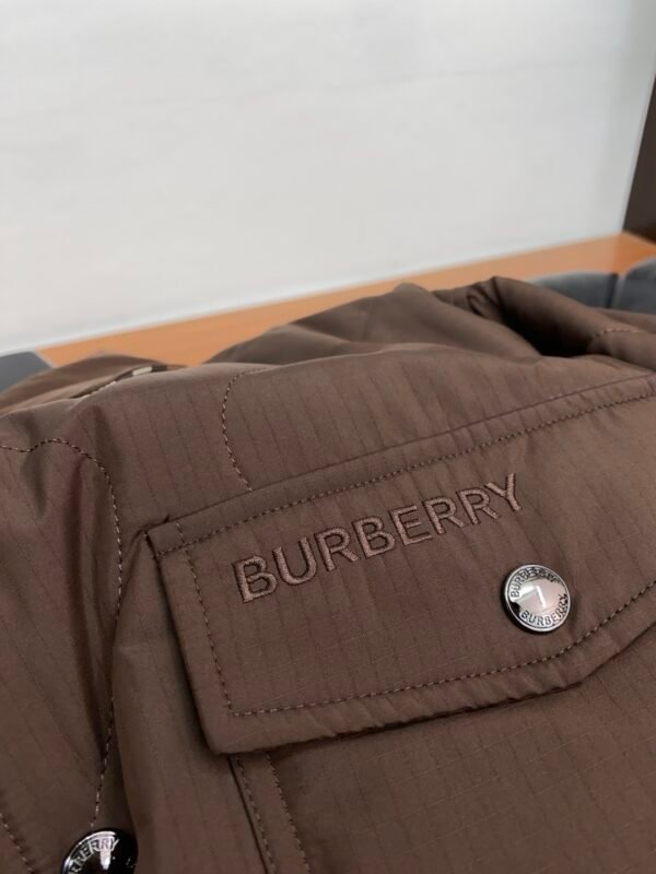 BRBY Quilted Jacket with Snap Buttons