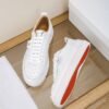 CLB Low-Top Trainers with Studded Toe Detail - White