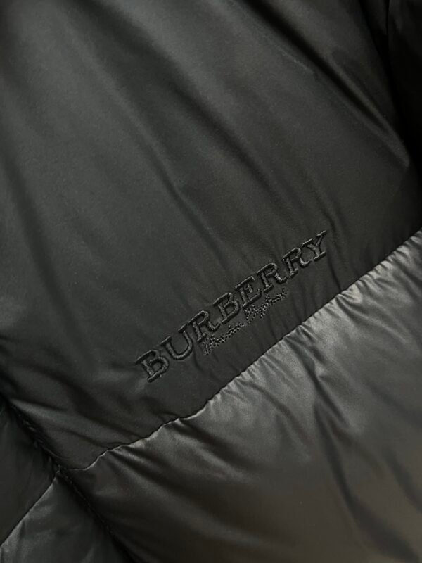 BRBY Hooded Puffer Jacket - Black