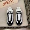DG Low-Top Trainers with Black & White Contrast Panels