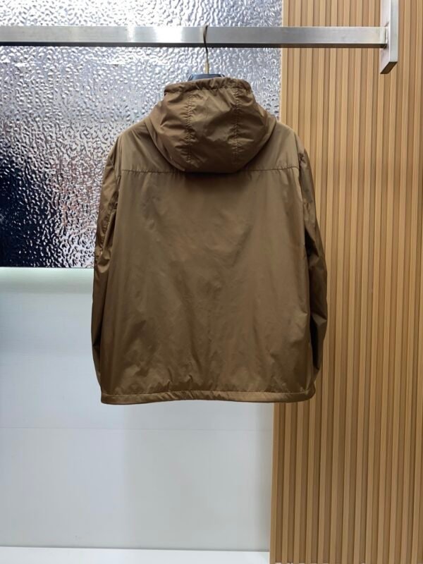 BRBY Hooded Zip-Up Jacket