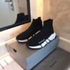 BLNCG Sock-Style Trainers - Black/White