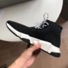 BLNCG Sock-Style Trainers with Sculpted Sole - Black/White