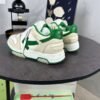OFFW Trainers with Green Contrast Panels