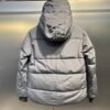 CG Quilted Hooded Puffer Jacket - Grey