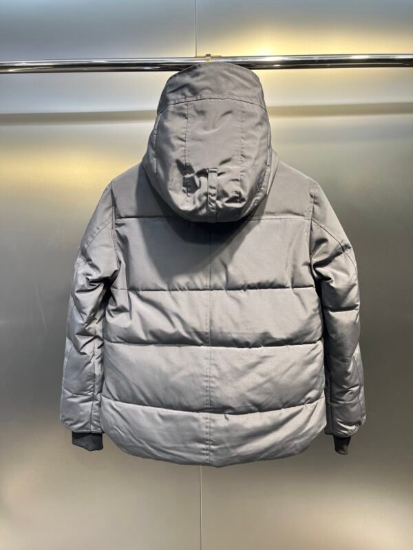 CG Quilted Hooded Puffer Jacket - Grey