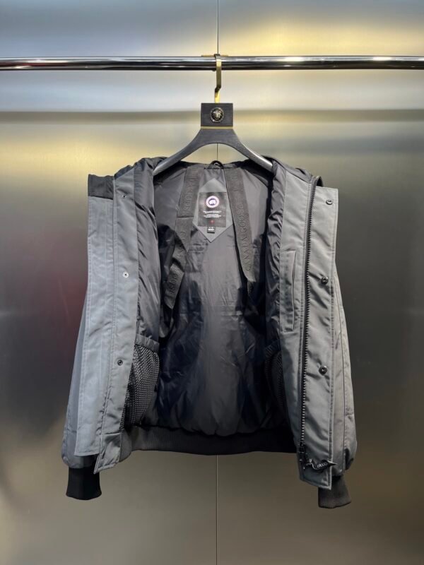 7a6f13a5 CG Fur-Trim Hooded Jacket with Utility Pockets - Grey