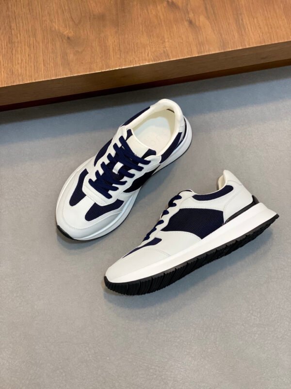 GCCI Trainers with Navy Contrast Panels