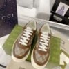 GCCI Low-Top Monogram Trainers - Brown