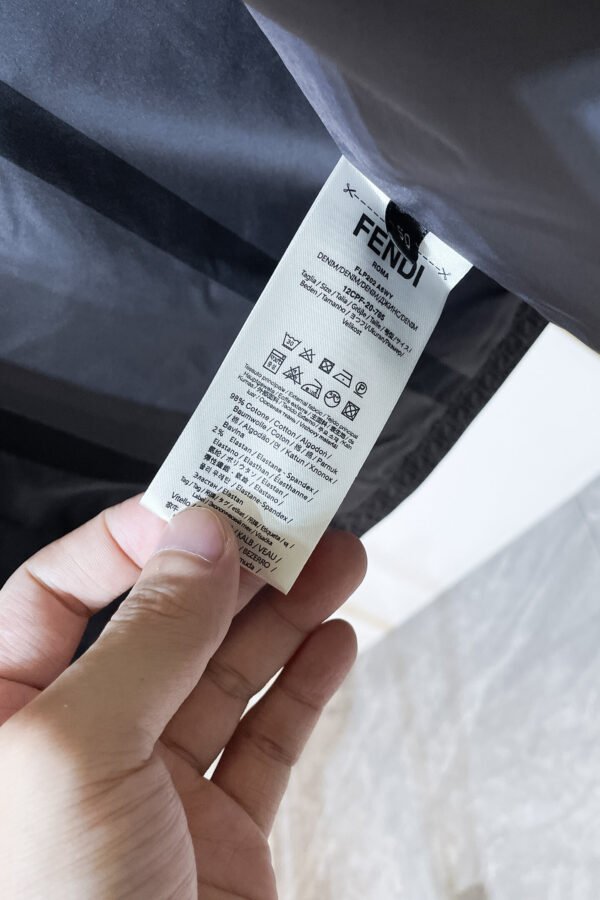 FND All-Over Monogram Front Fastening Jacket