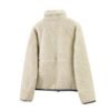 CG Zip-Up Sherpa Fleece Jacket - Cream