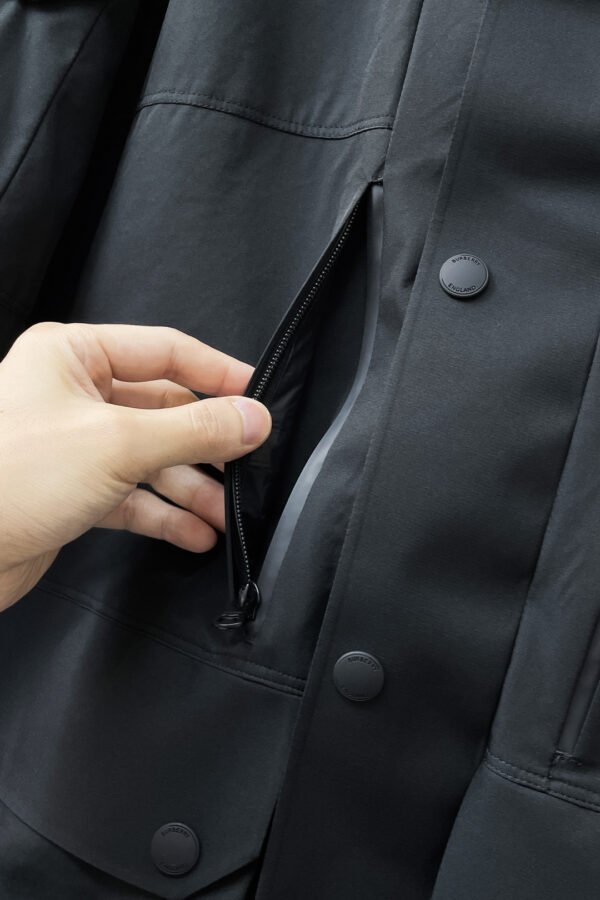 BRBY Utility Jacket with Snap Buttons