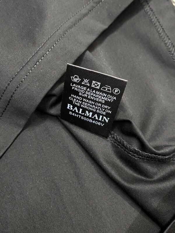 BLMN Paris Embroidered Script Logo T-Shirt