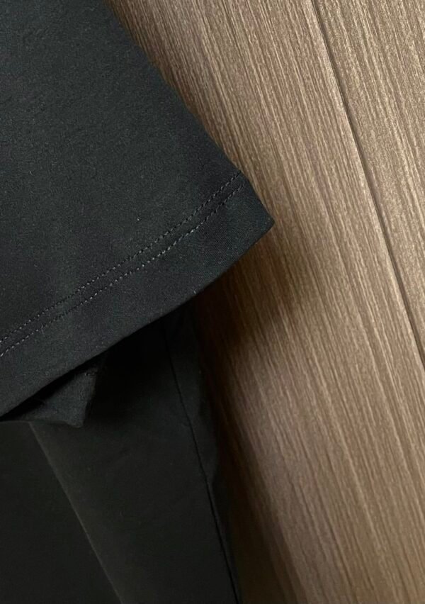 BLMN Bright Green Logo-Print Crewneck T-Shirt - Black