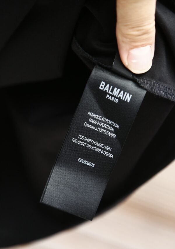 8 BLMN Side Logo Cotton T-Shirt – White