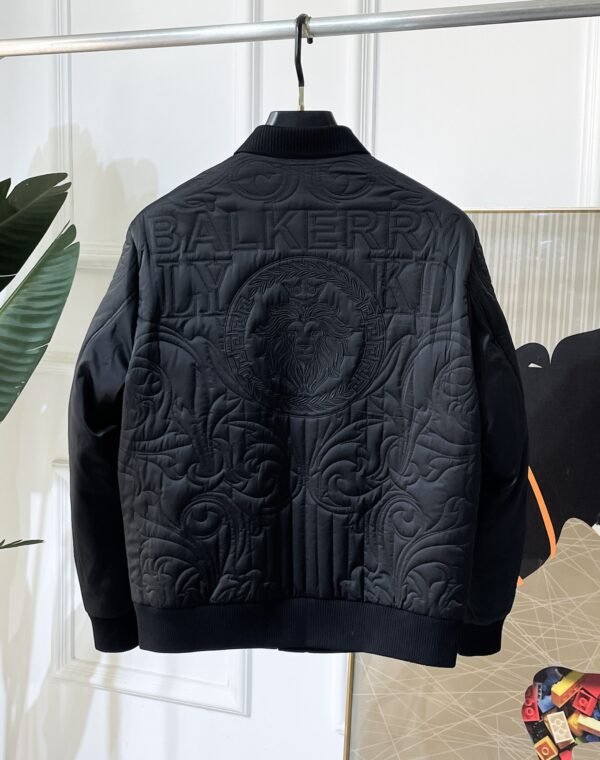 VRSC Quilted Barocco Bomber Jacket - Gold Buttons