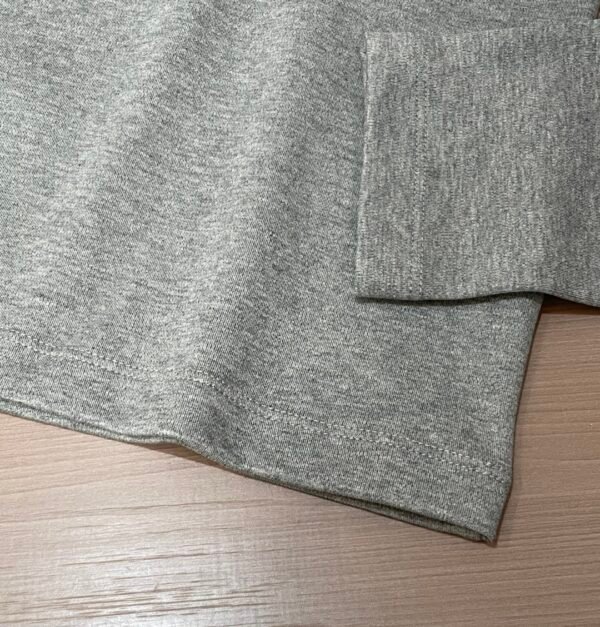 VRSC White Medusa Head Motif Cotton Crewneck Jumper – Grey