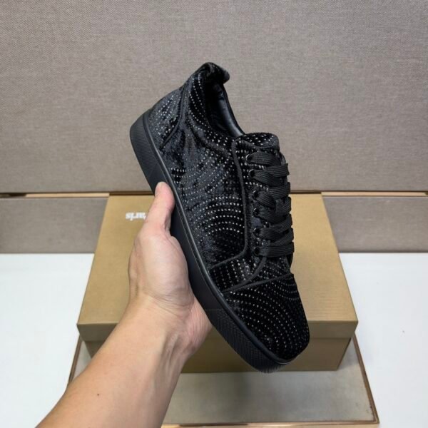 81e9cdb2 CLB Trainers with Textured Dot Pattern - Black