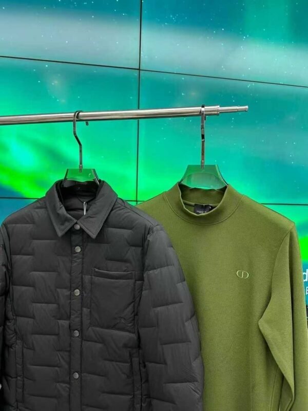 BRBY Snap-Button Jacket with Chest Pocket - Black