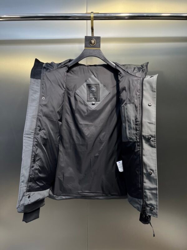 CG Quilted Hooded Puffer Jacket - Charcoal Grey