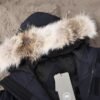 CG Utility Parka Coat with Fur-Trim Hood - Navy Blue