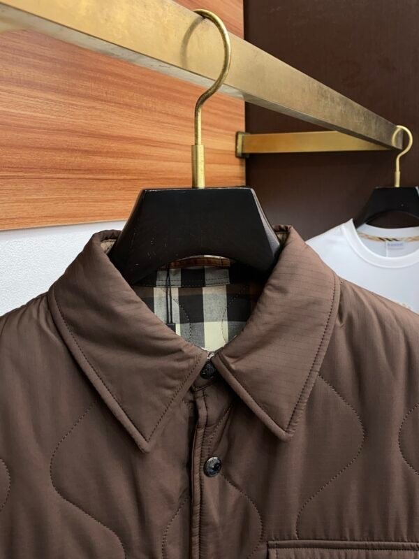 BRBY Quilted Jacket with Snap Buttons