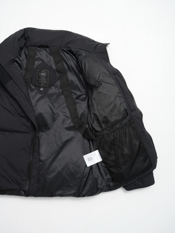 CG Zip-Up Puffer Jacket - Black