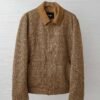 FND Monogram Snap-Button Jacket - Brown