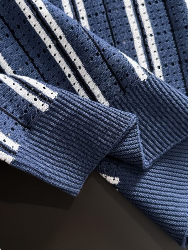 CG Stripped Polo Shirt – Blue