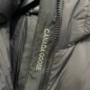 CG Hooded Zip-Up Puffer Jacket - Black