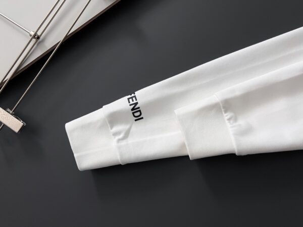 FND Zip-Up Hooded Jacket with Eye Graphic Details