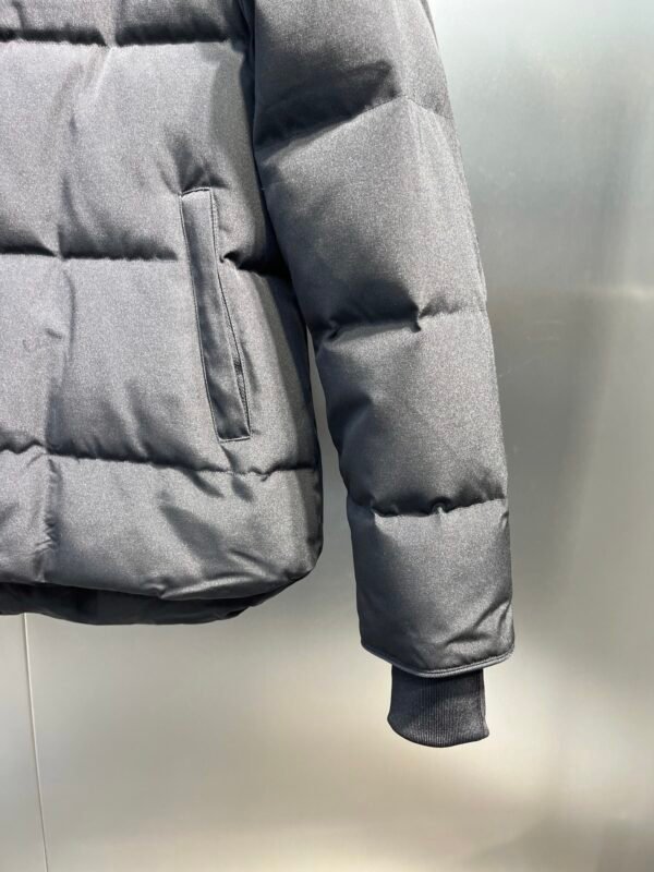 CG Quilted Hooded Puffer Jacket - Black