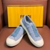 8bd4e0a9 FND Low-Top Trainers with Fuzzy Laces - Blue