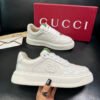 GCCI Trainers with Logo Patch Detail - White
