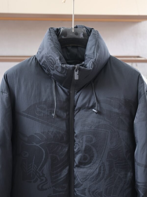 BRBY Zip-Up Insulated Jacket - Black