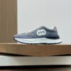 GCCI Low-Top Trainers with Logo Patch - Grey