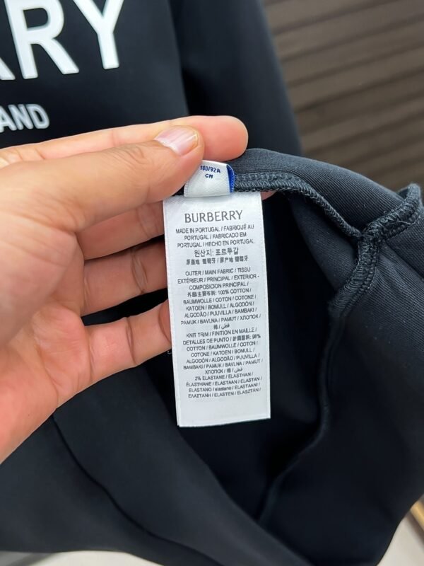 BRBY Crew Neck Jumper with Front Text Print