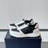 PRADA Low-Tap Trainers with Black and  White Contrast Panels
