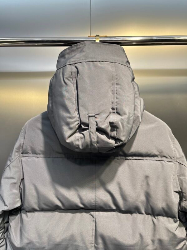 CG Quilted Hooded Puffer Jacket - Charcoal Grey