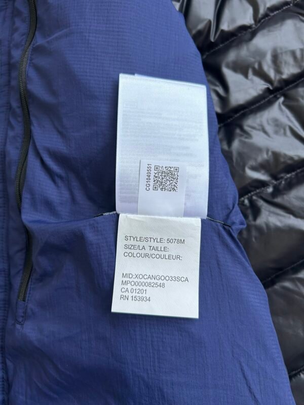 CG Hooded Puffer Jacket - Blue