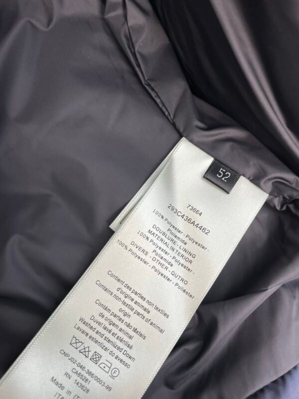 CD Puffer Jacket - Blue