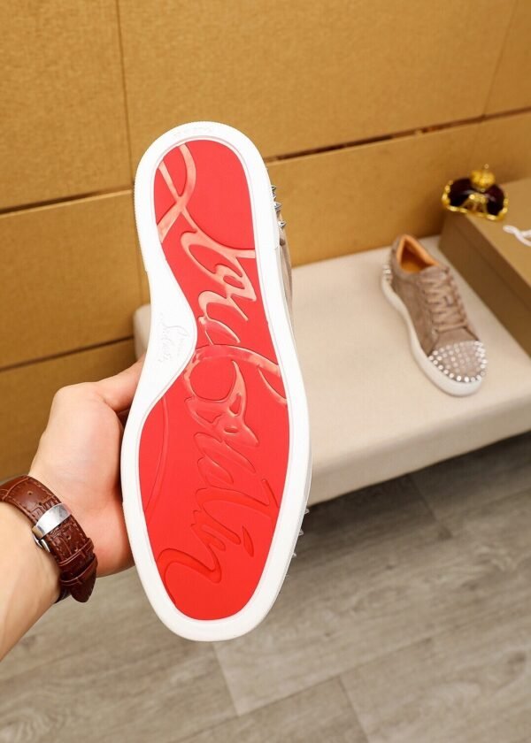 8f1fb573 CLB Low-Top Trainers with Studded Toe Detail - Brown