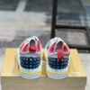 CLB Trainers with Multicolour Panel Details and Studded Heel