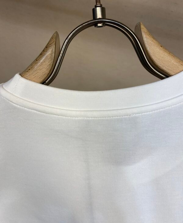 BLMN Gold Logo Kiss Print T-Shirt - White