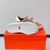 9 HRMS Day Suede Trainers with Functional Kelly Buckle - Beige