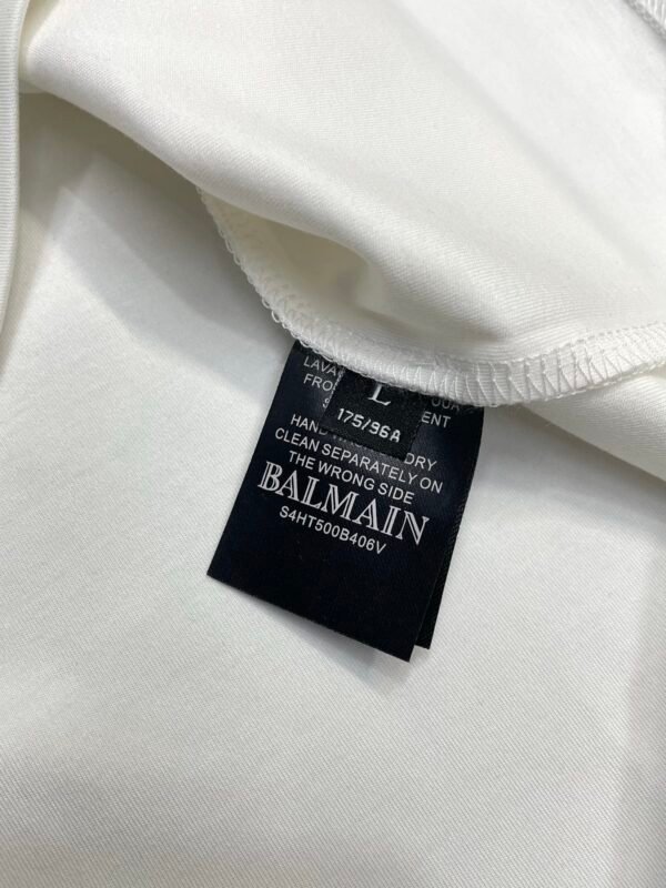 BLMN London Silver Bullion Crest Badge Logo T-Shirt