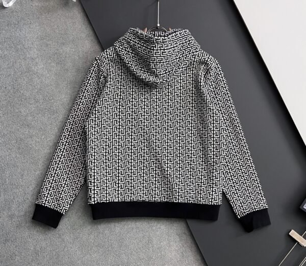 9 BLMN Monogram-Jacquard Cotton Hoodie